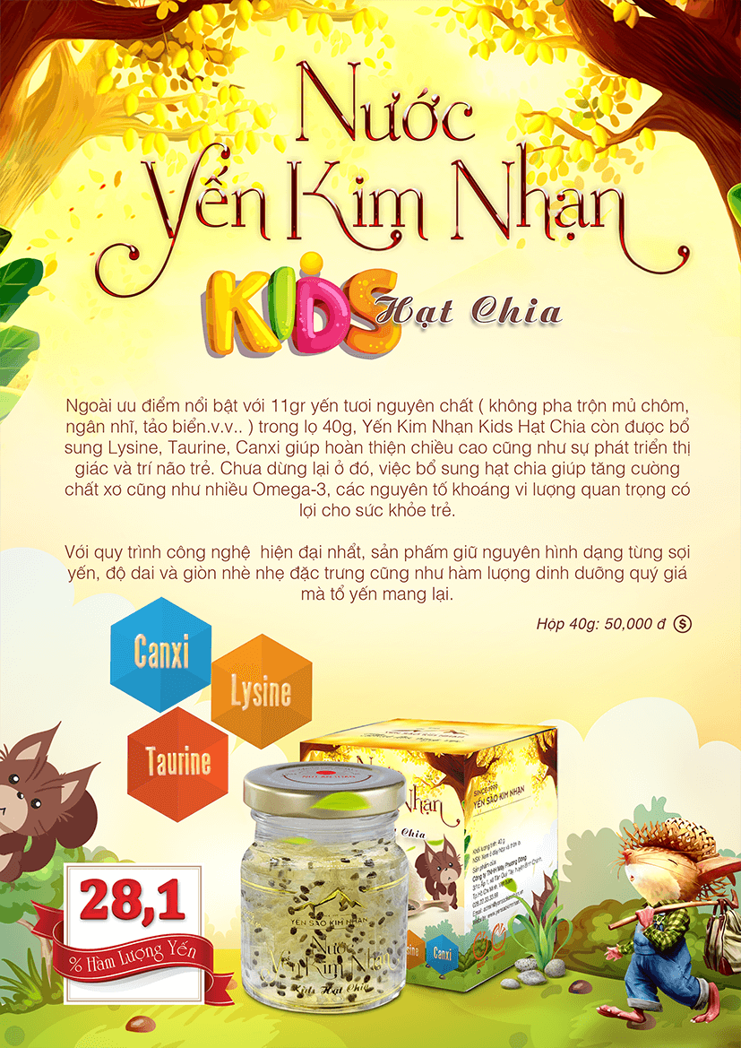 Yến Kim Nhạn Kids Hat Chia