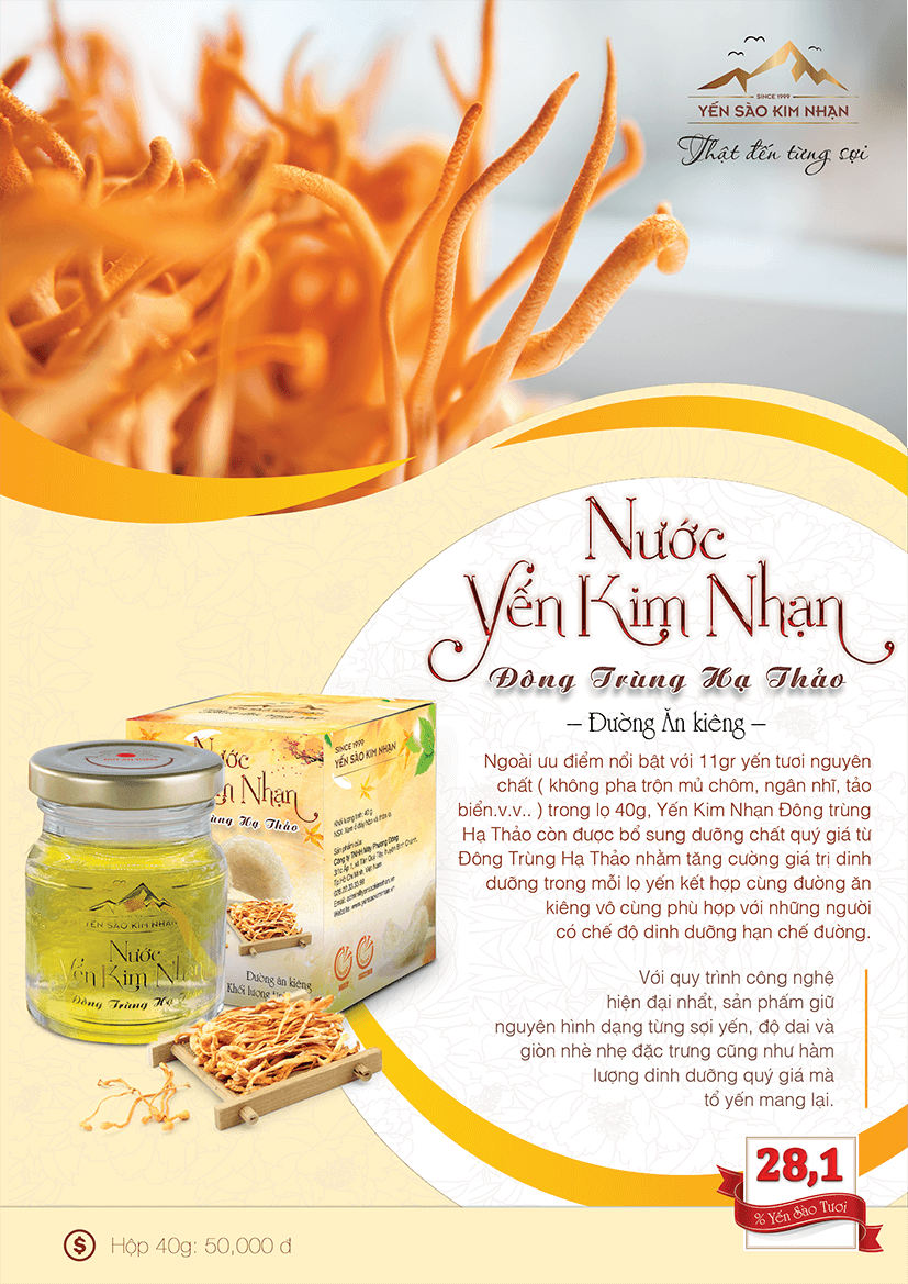 Yến Kim Nhạn Đông Trùng Hạ Thảo